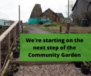 We're off on the next step of the Community Garden