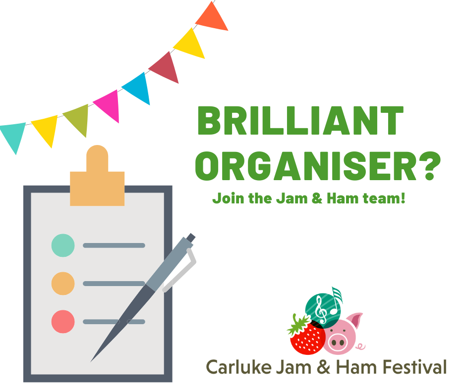 Jam & Ham Festival Event Assistants Carluke Development Trust