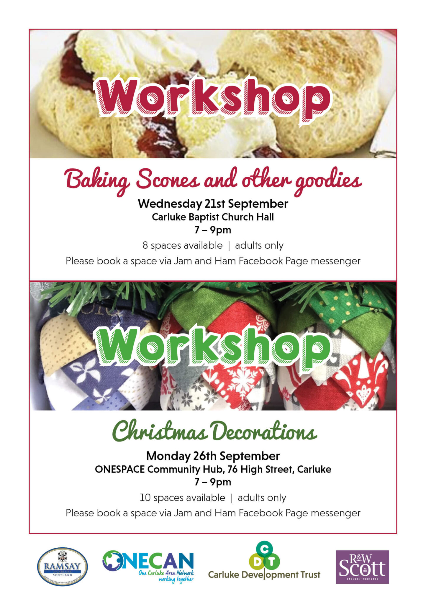 Jam and Ham 2022 Carluke Development Trust